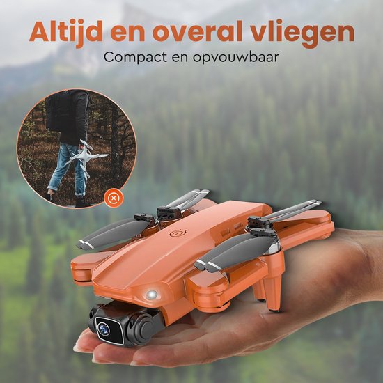 PuroTech Ultra Smart Drone - 4K UHD Camera - Drone Met Camera voor Buiten/Binnen - 4K Full HD Dual Camera - 50x Zoom - 3 Accu's - 84 Minuten Vliegtijd - Foto - Video - Quadcopter