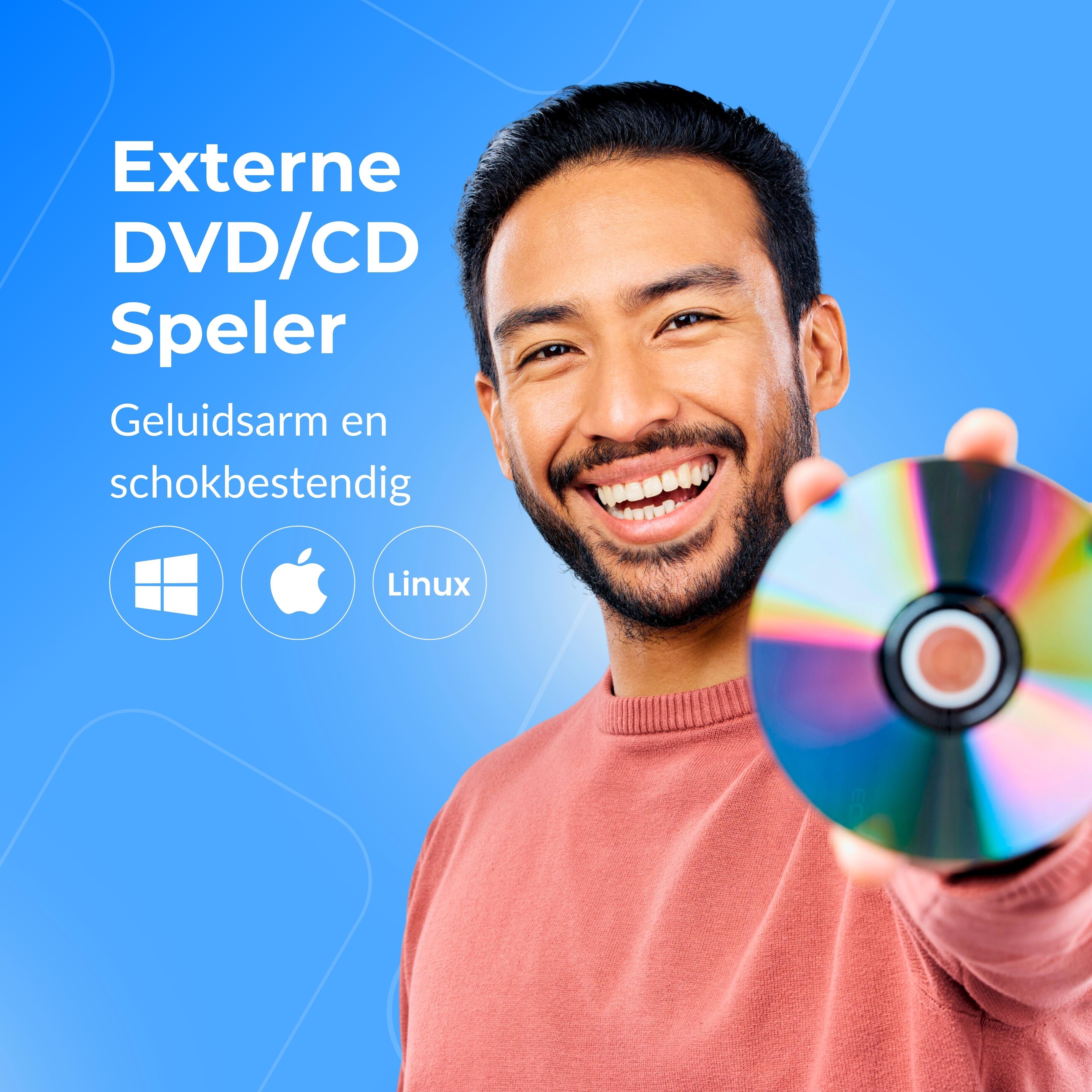 PuroTech ® Externe DVD/CD Speler - USB 3.0 & USB C